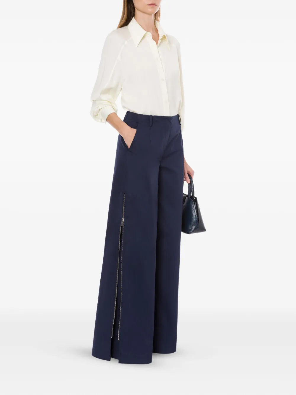 Wide-Leg Trousers