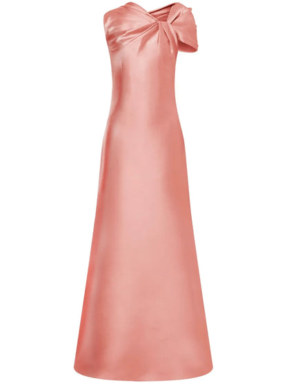 Gathered Detailing Gown