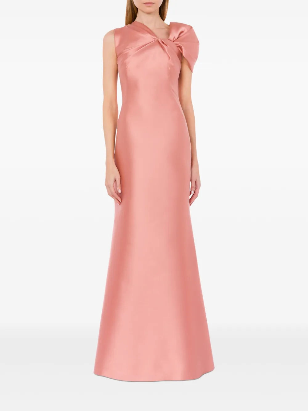 Gathered Detailing Gown