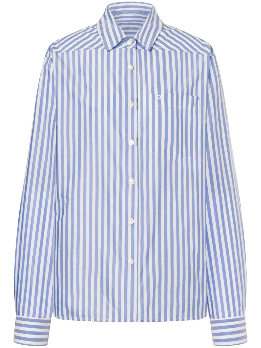 Stripe-Pattern Shirt