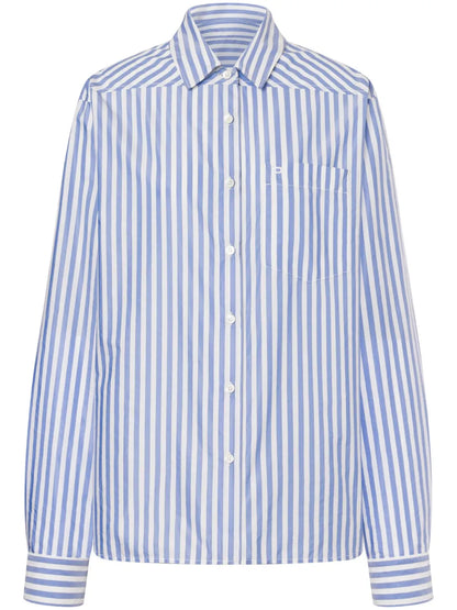 Stripe-Pattern Shirt