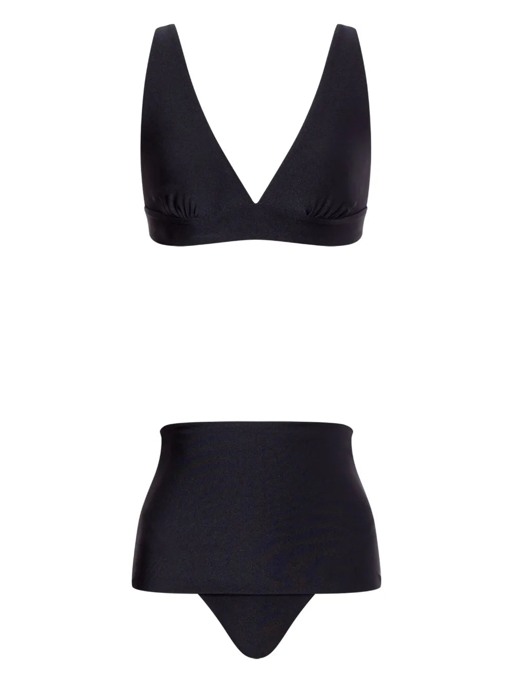 V-Neck Bikini Set