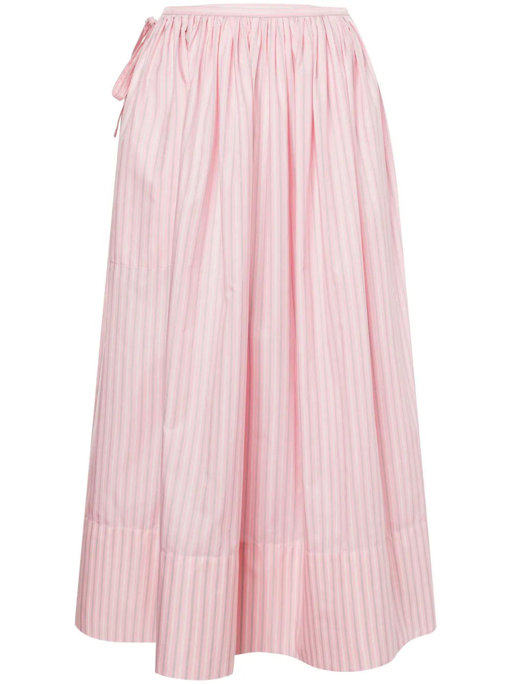 Striped Flared Skirt