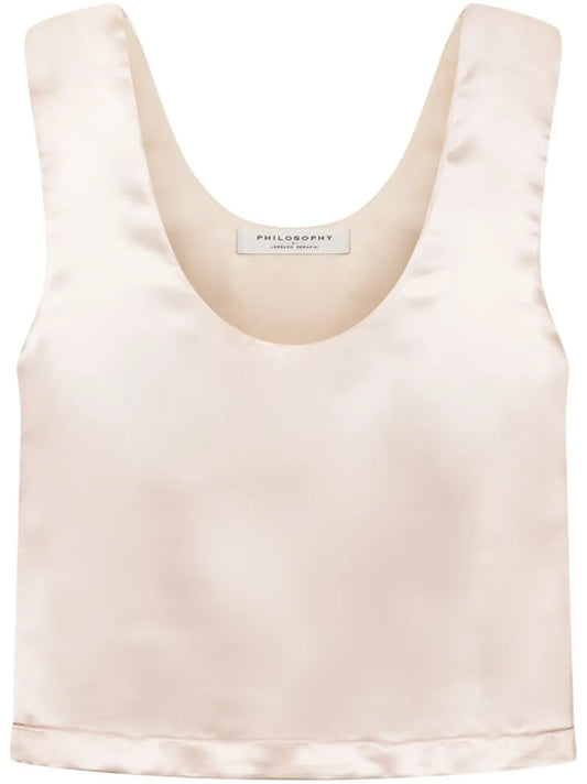 Satin-Finish Top