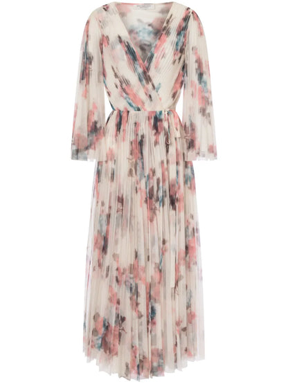 Floral-Print Maxi Dress