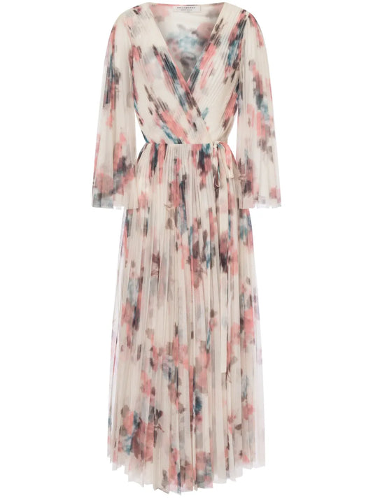 Floral-Print Maxi Dress