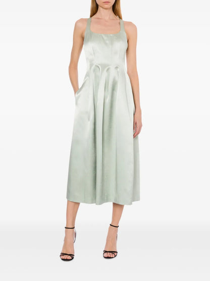 Satin Midi Dress
