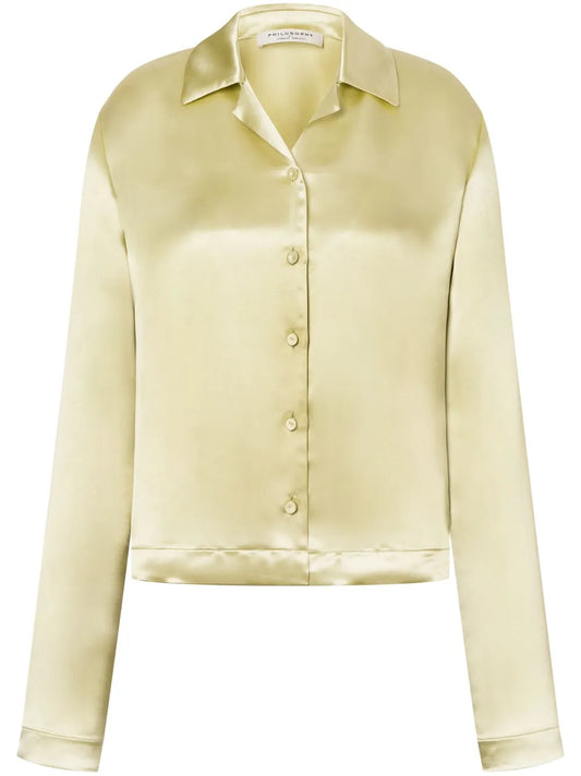 Satin-Finish Shirt