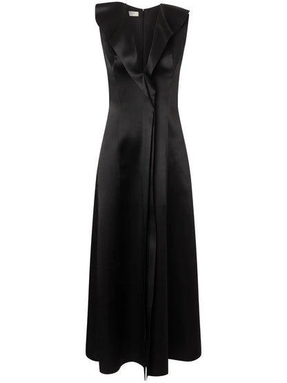 Satin Midi Dress