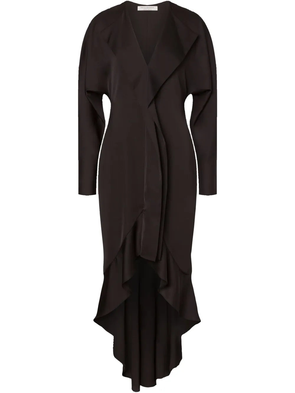 Ruffled Asymmetric Dress