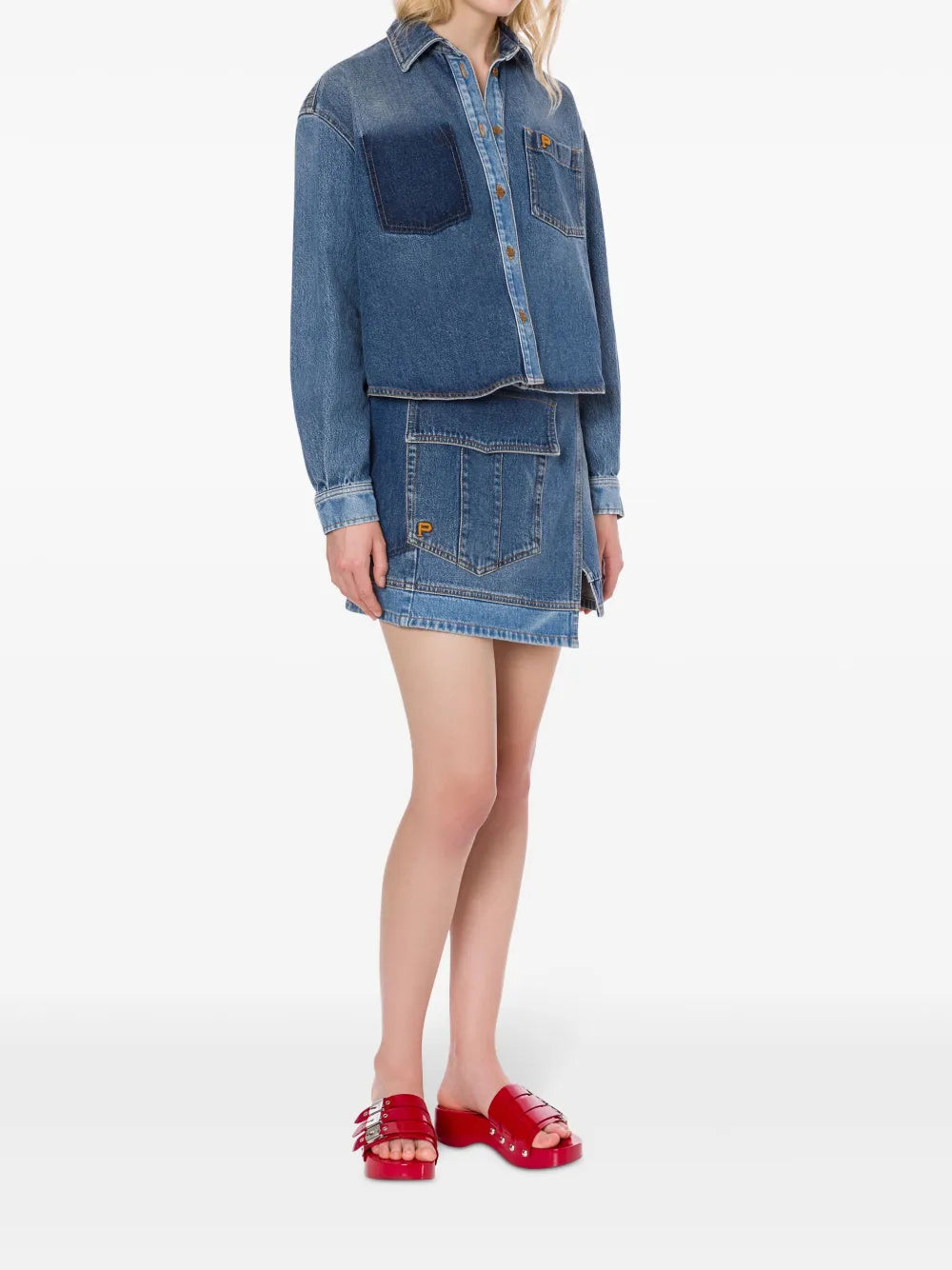 Cotton Denim Shirt