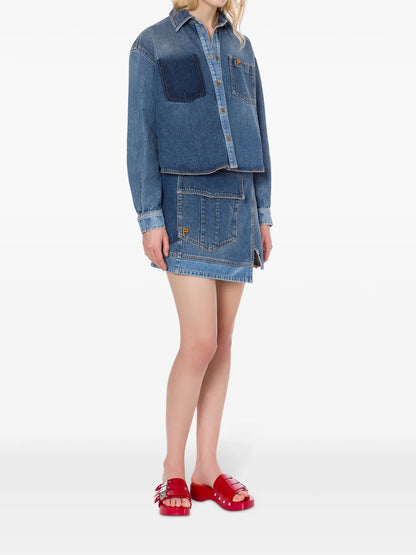 Cotton Denim Shirt
