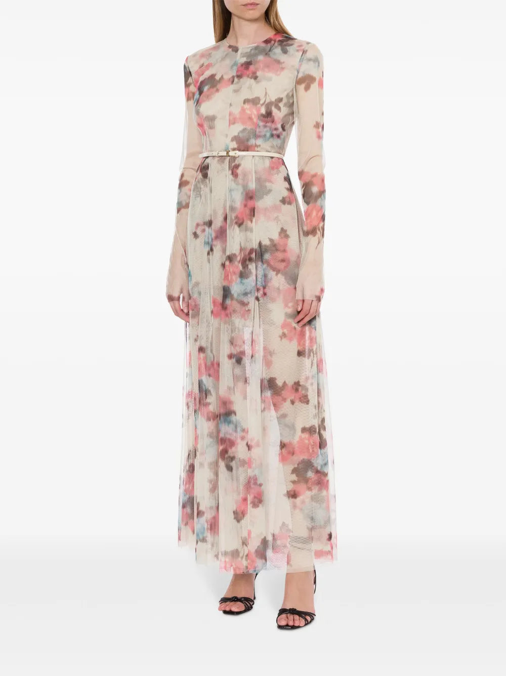 Floral-Print Maxi Dress