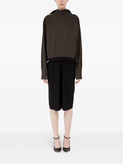 Panelled Midi Dress