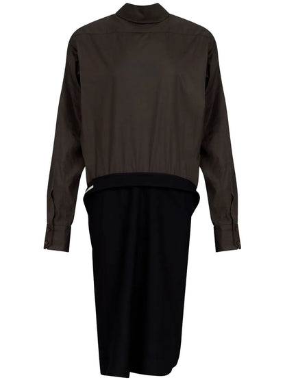 Panelled Midi Dress