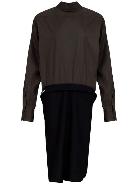 Panelled Midi Dress