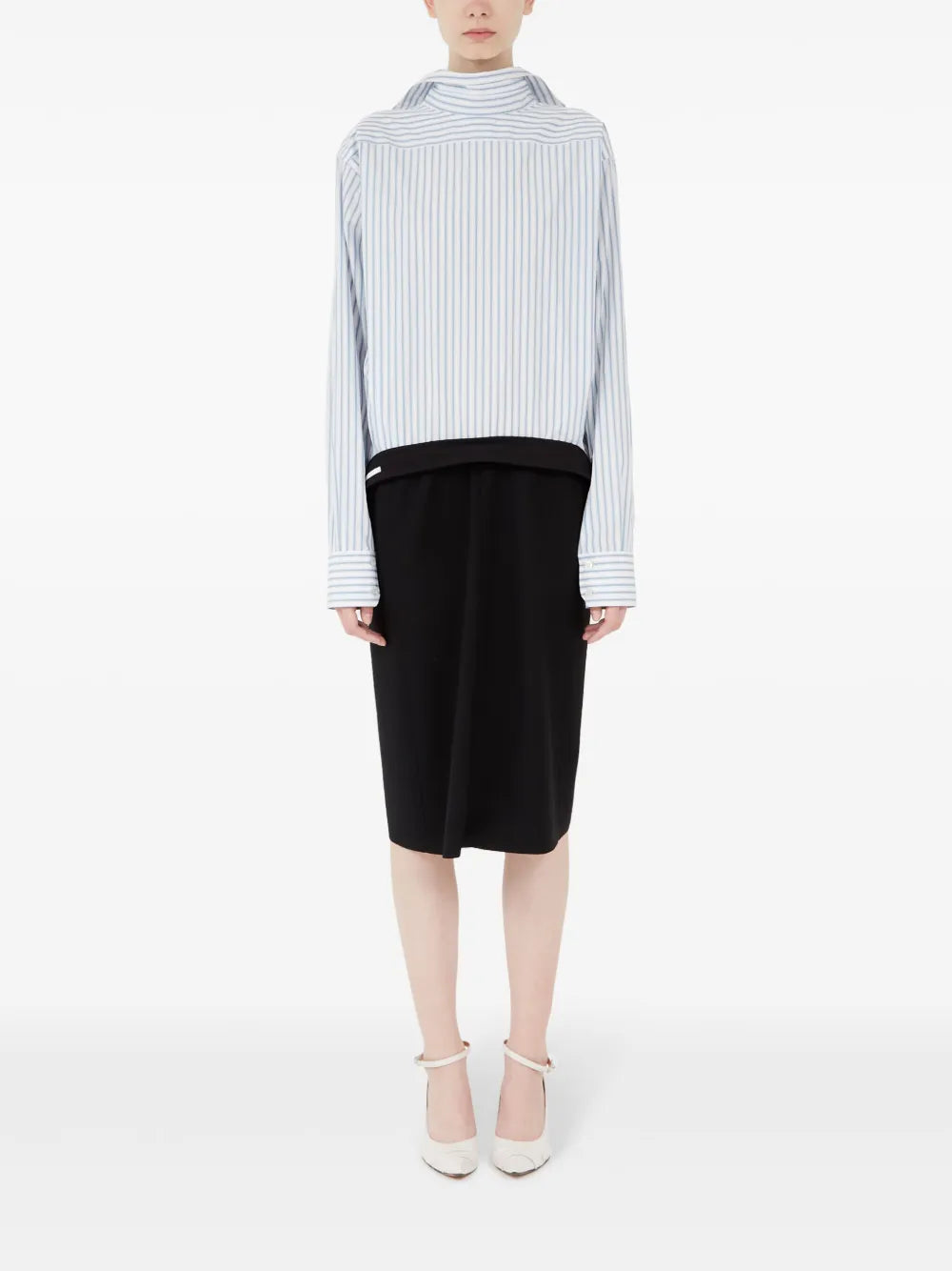 Panelled Midi Dress