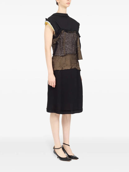 Inside-Out Effect Dress