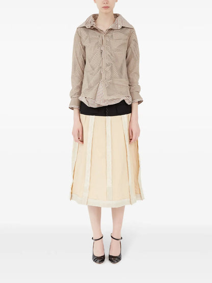 Checked Cotton Shirt