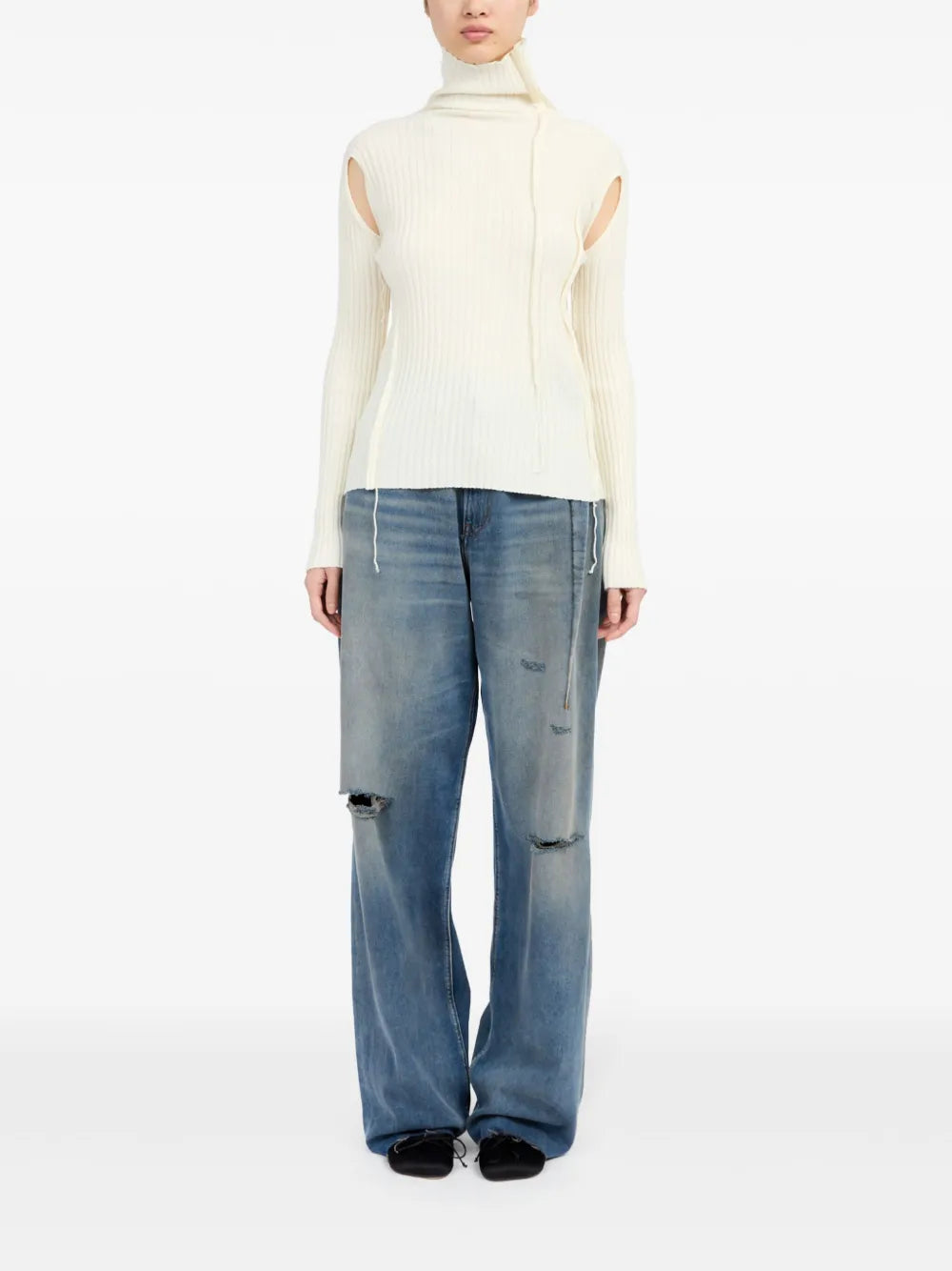 Roll-Neck Pullover