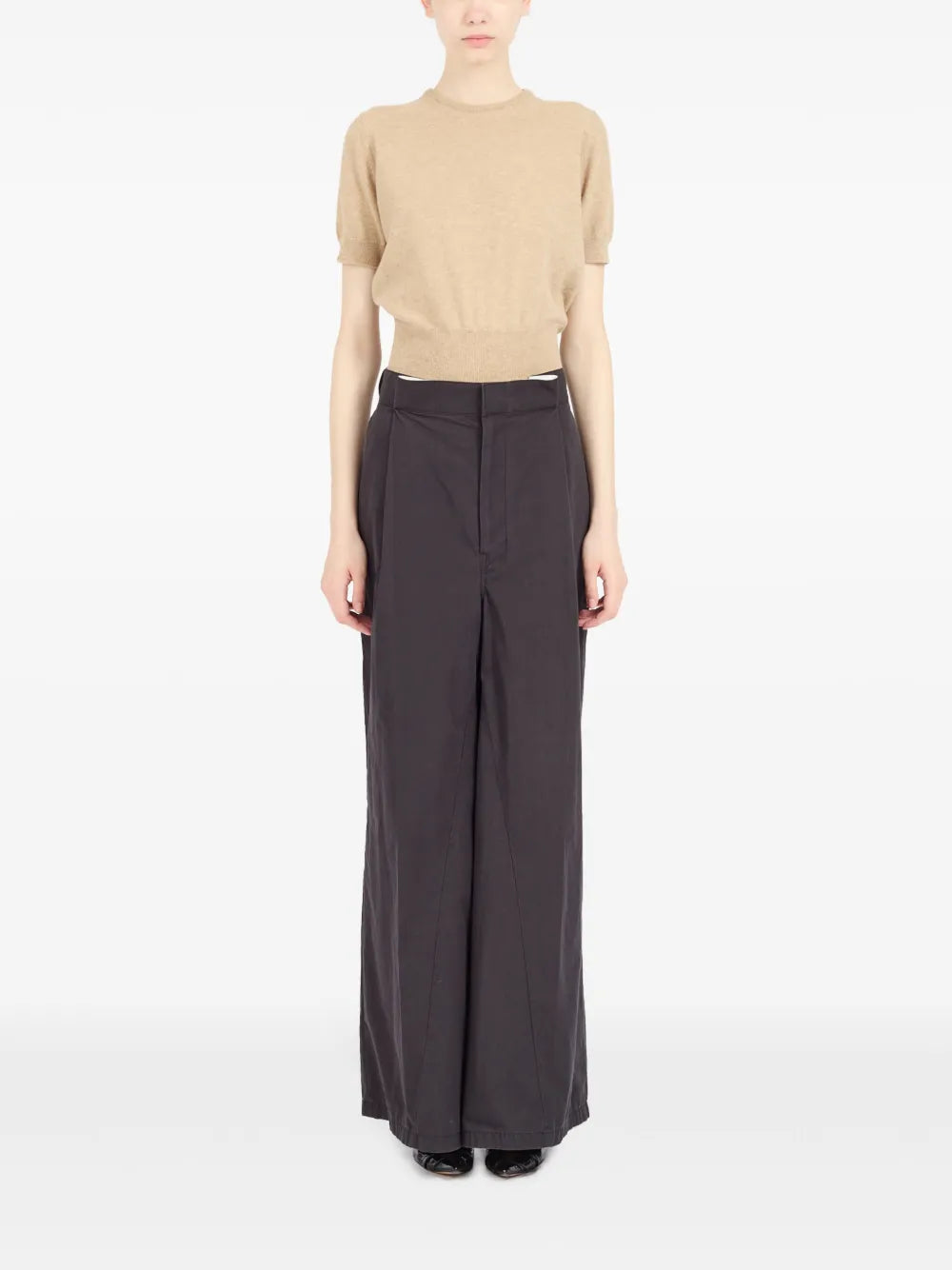 Crew-Neck Virgin Wool Jumper