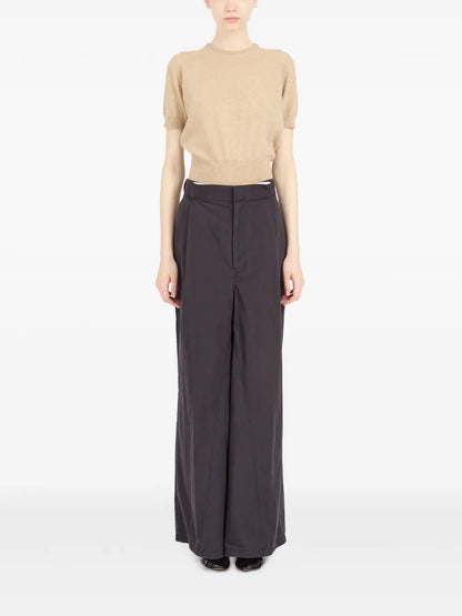Crew-Neck Virgin Wool Jumper