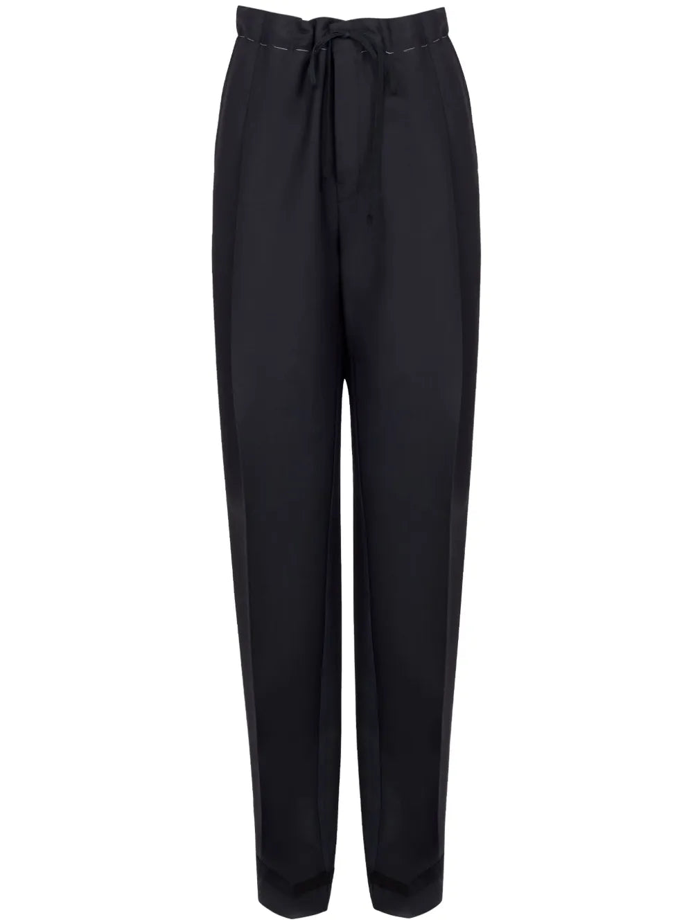 Drawstring Pressed Crease Trousers