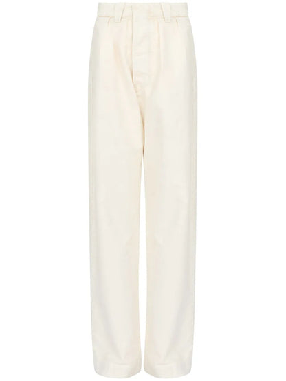 Wide-Leg Tailored Trousers