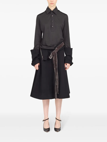 Panelled Midi Dress