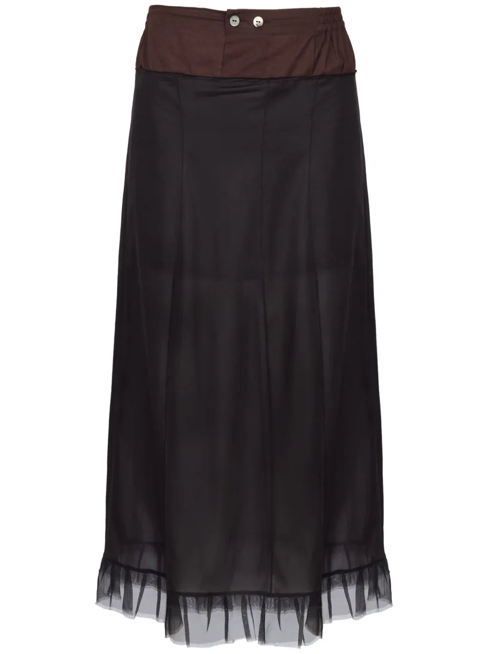 Tulle Midi Skirt