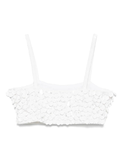 Paillette-Embellished Top