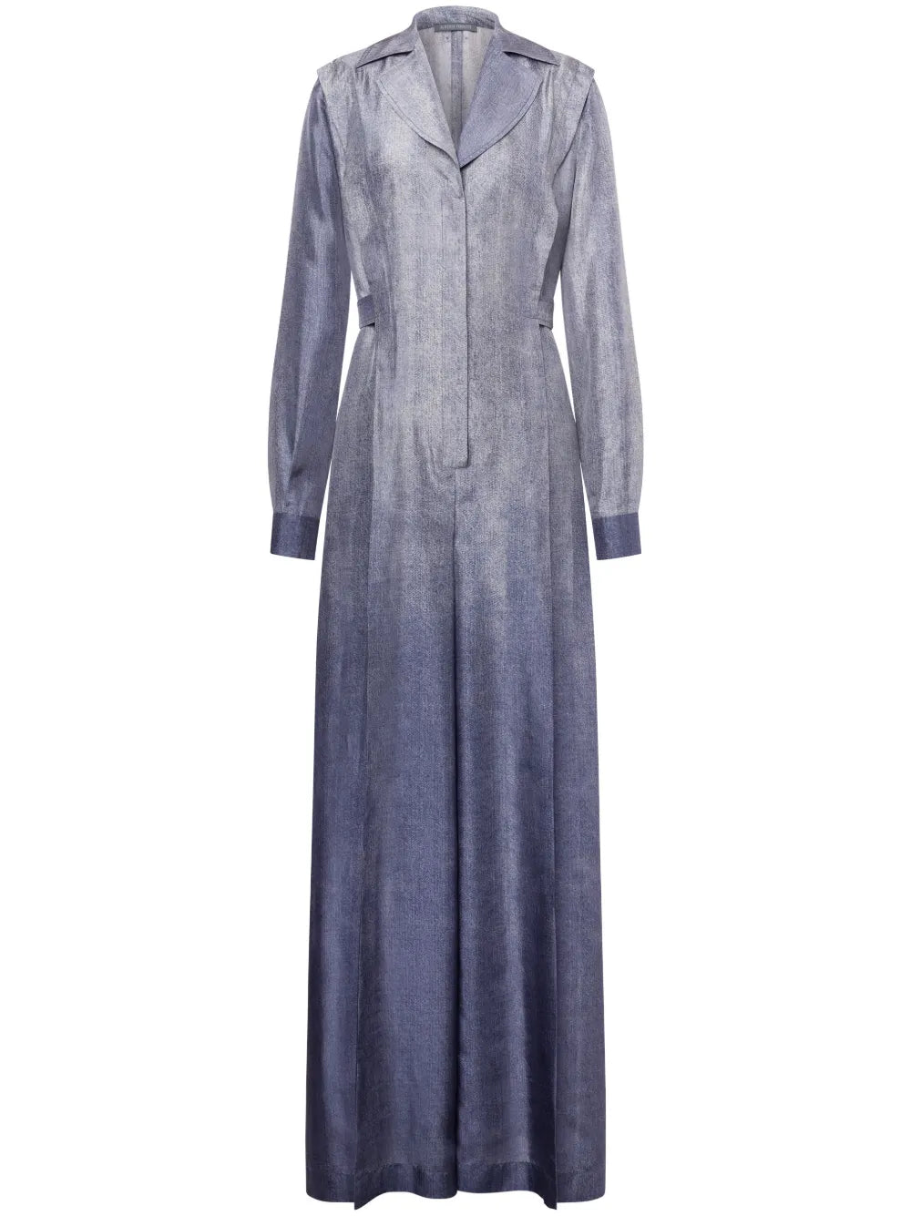 Metallic-Finish Jumpsuit