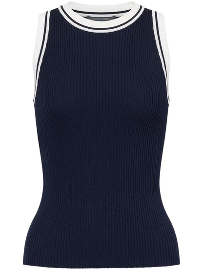 Ribbed-Knit Top