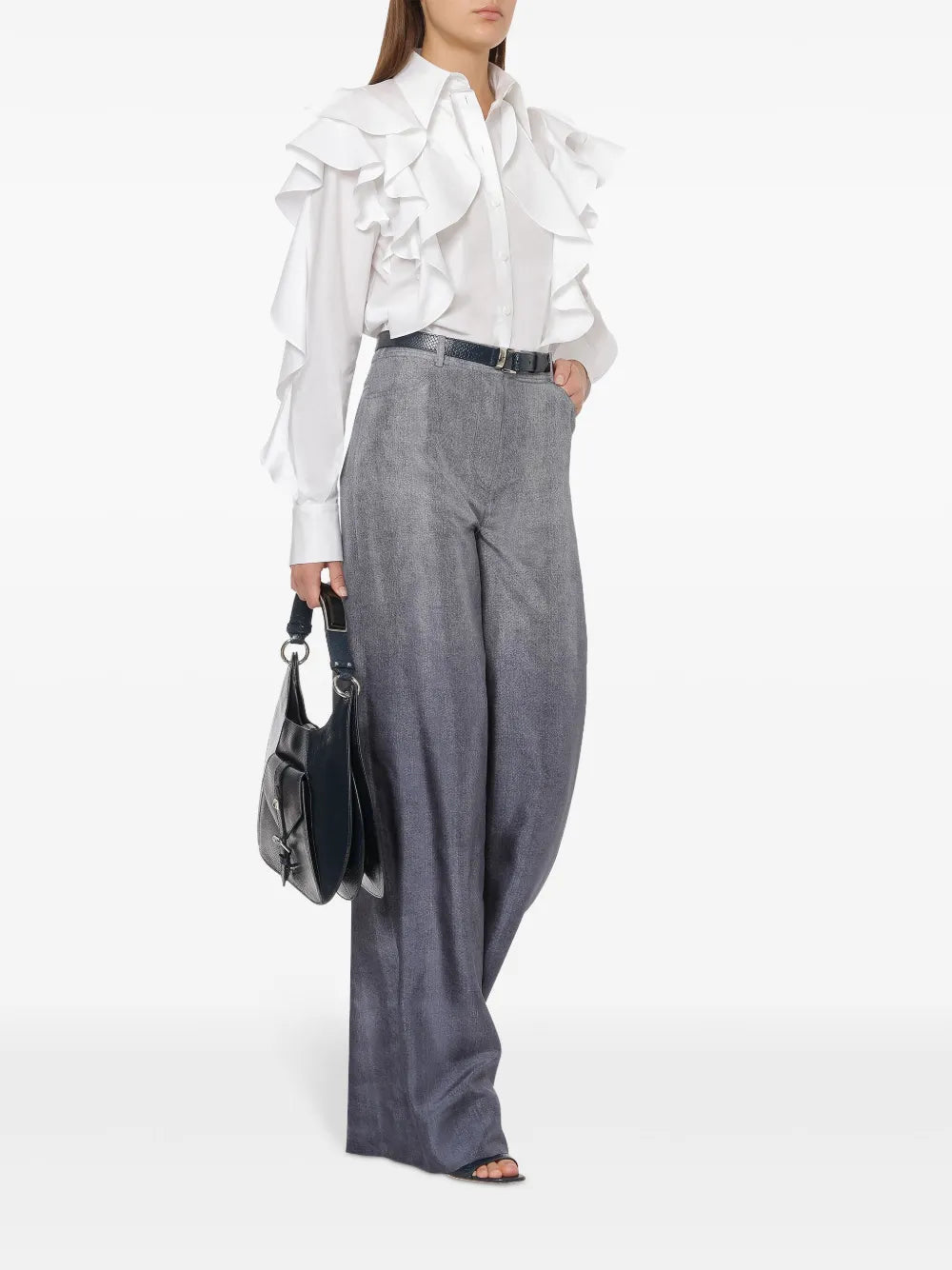 Ruffled Shirt