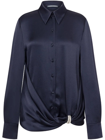 Satin-Finish Shirt