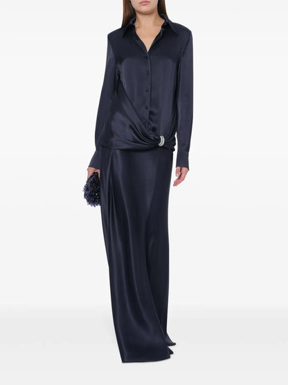 Satin-Finish Shirt