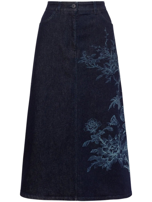 Holographic Effect A-Line Skirt