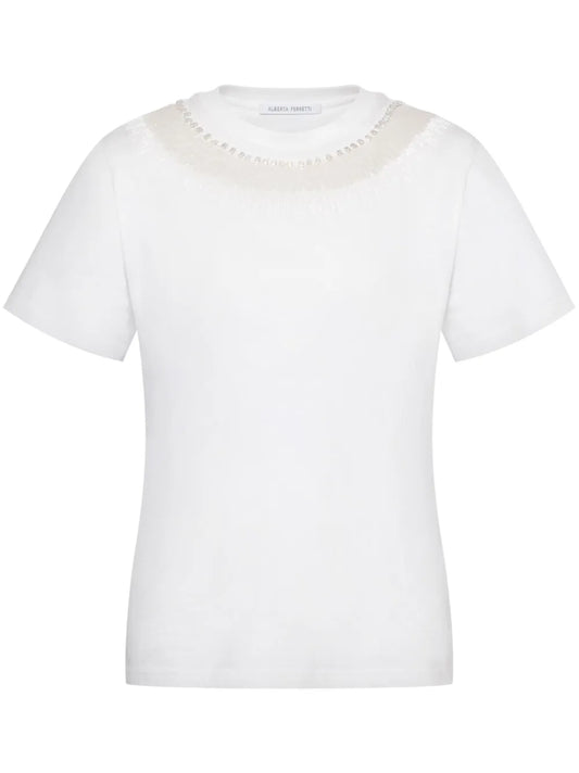Sequin-Embellished T-Shirt