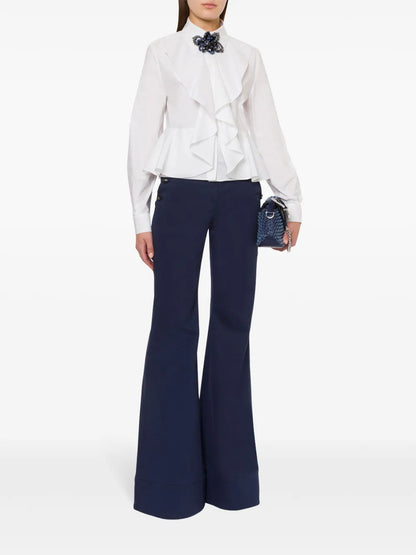 Ruffle-Detail Shirt
