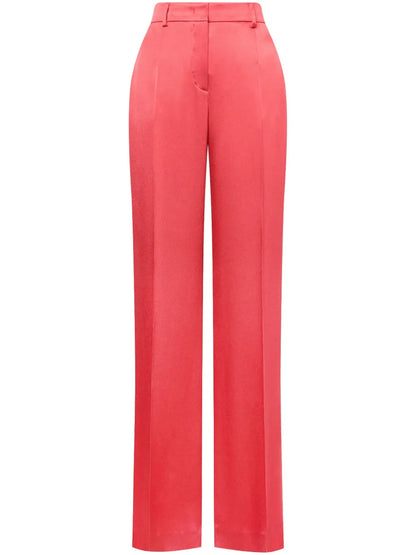 Pressed-Crease Tailored Trousers