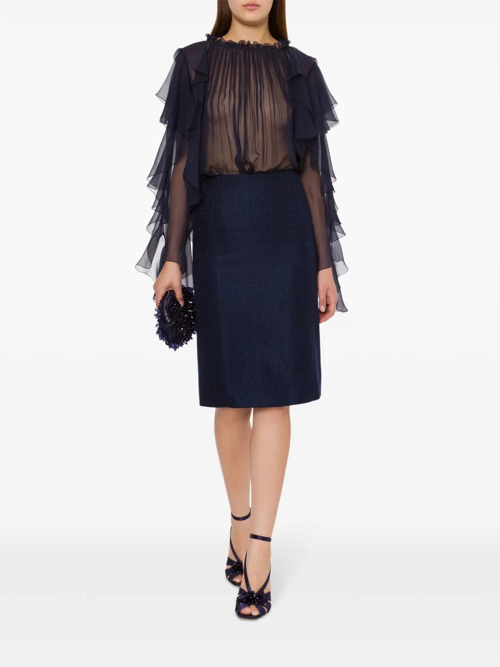 Mid-Length Pencil Skirt