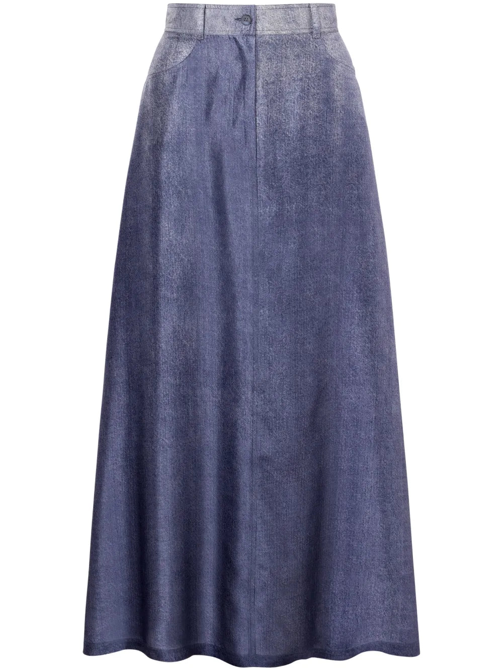 Washed Denim Skirt