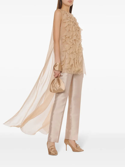 Ruffle-Detail Blouse