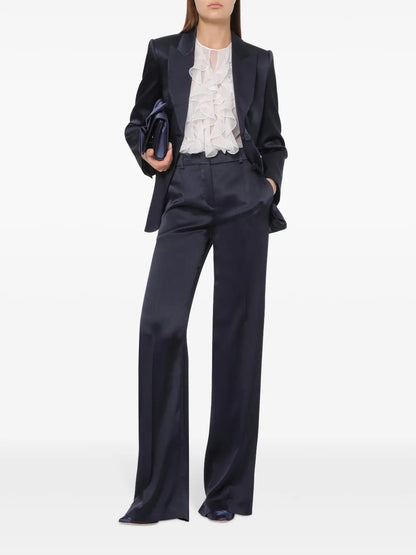 Buttoned Long Sleeve Blazer