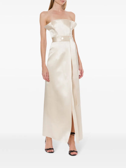 Satin Gown Dress