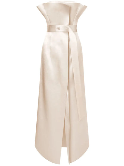Satin Gown Dress