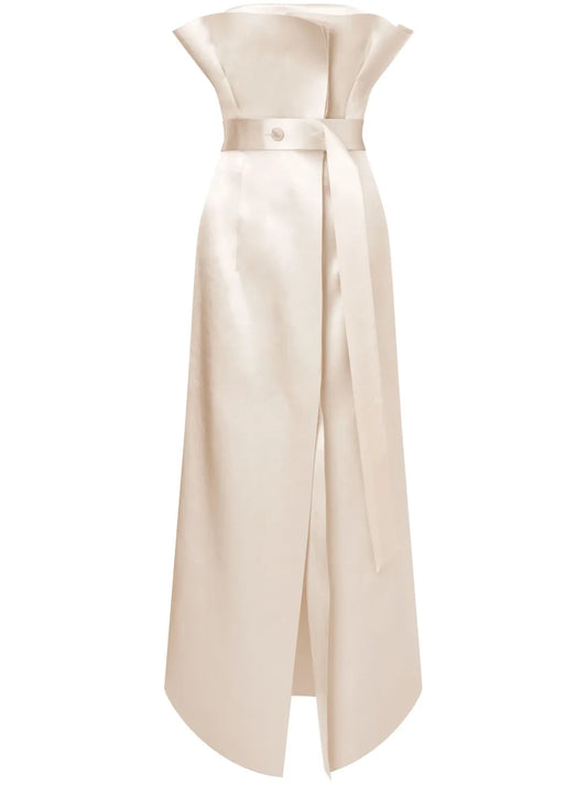 Satin Gown Dress