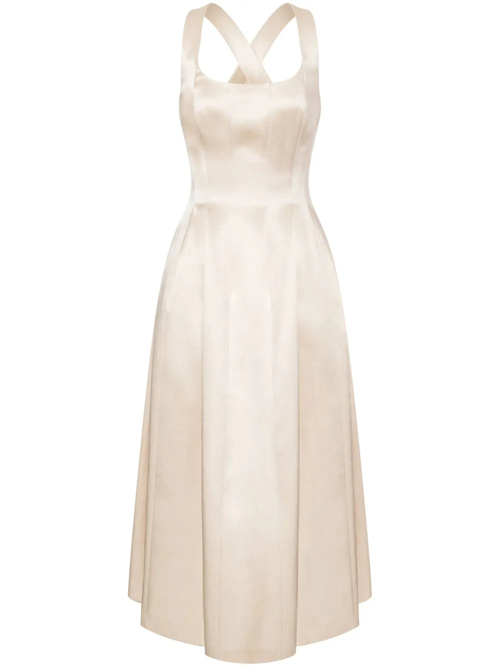 Satin Midi Dress