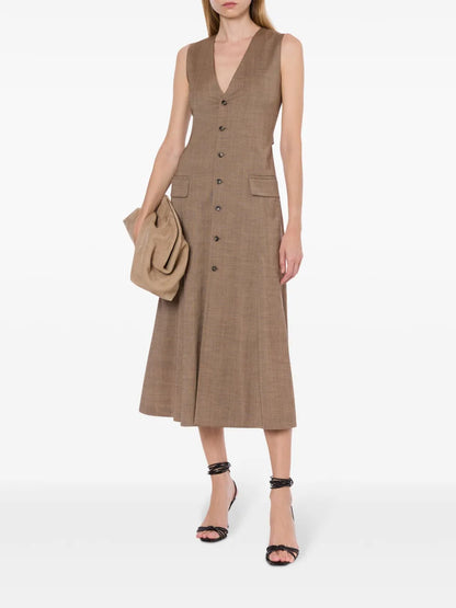 Button-Up Dress