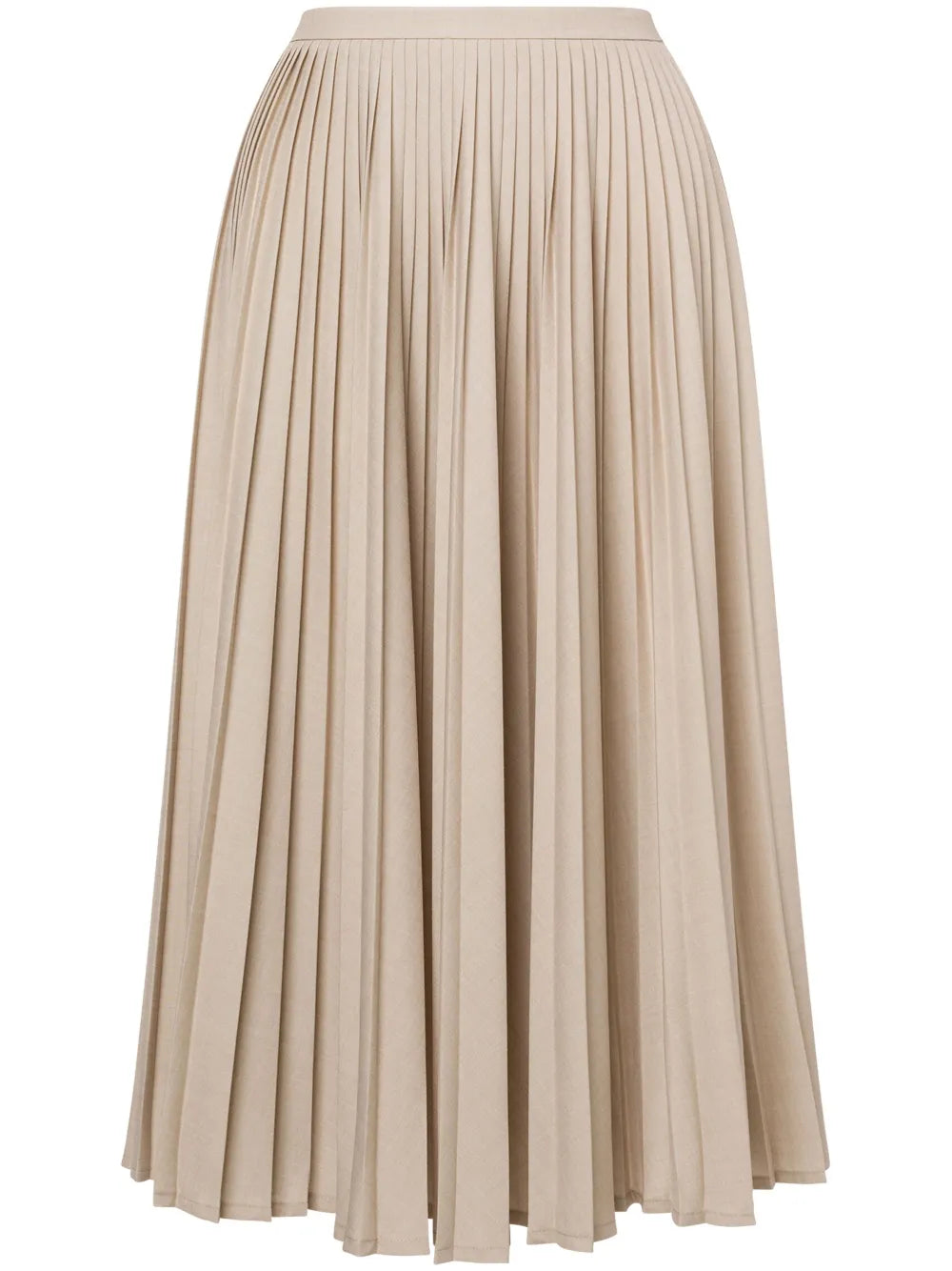 Pleated Midi Skirt